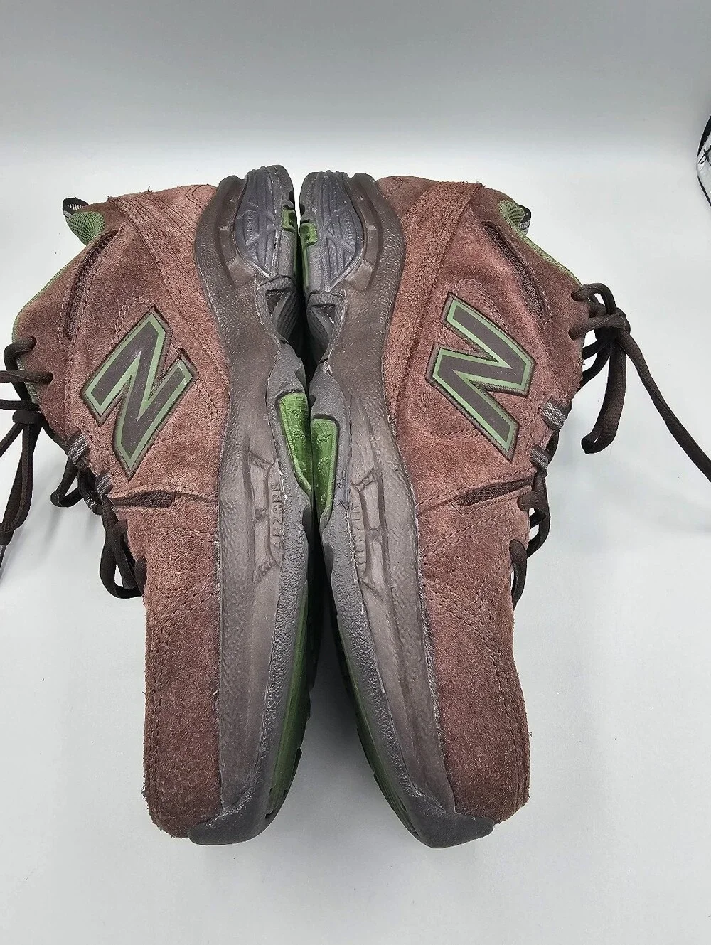 New Balance 608 v3 Brown Suede Green Shoes Sneakers MX608V30 Size 9 D Mens Shoes